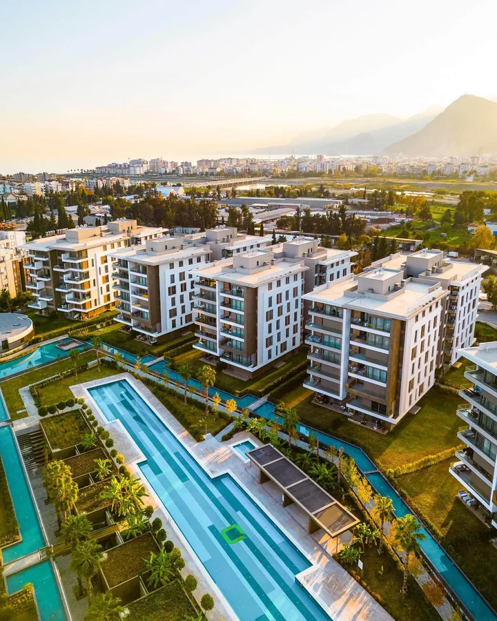 Tatil köyü havadan